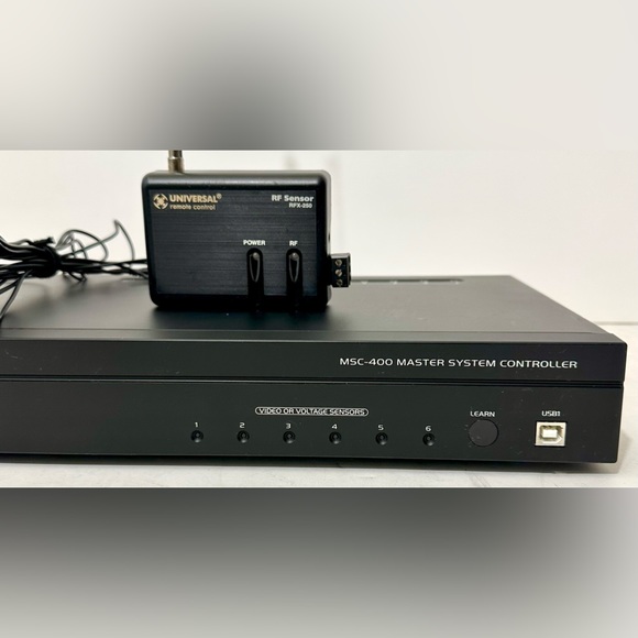 Universal Remote Control MSC-400 Master System Controller w/ RFX-250 RF Sensor - Picture 6 of 17